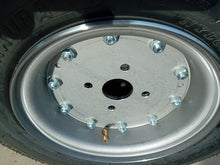 Load image into Gallery viewer, new Pressed steel is 3.5mm rear wheel 10mm Felge unlackiert 3.00x8 incl Schraubensatz