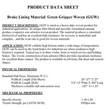 Load image into Gallery viewer, Brake Shoes x2 with lining FMR# 1348