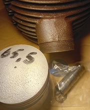 Load image into Gallery viewer, 65.5mm barrel &amp; piston complete with gudgeon / wrist pin and anti-rotation pins.