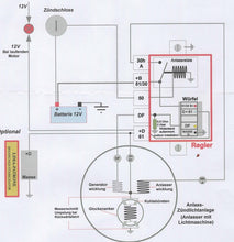 Load image into Gallery viewer, Bosch or Siba dynastart starter/regulators with electronic voltage regulator and 60amp starter relay.