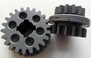 precision manufactured replacement gears # 138 and 126/127