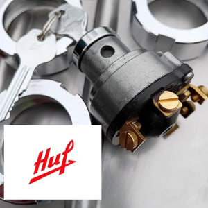 Huf refurbished original forward / reverse Kr200 ignition switch c/w 2 keys