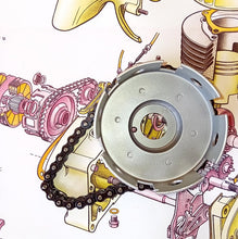 Load image into Gallery viewer, Clutch hub Sachs #0636 001 000 inc chain