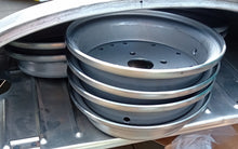 Load image into Gallery viewer, new Pressed steel is 3.5mm rear wheel 10mm Felge unlackiert 3.00x8 incl Schraubensatz