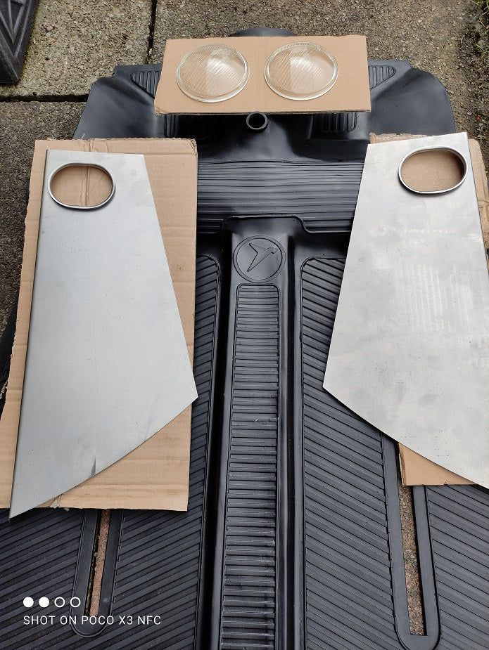 Kr200 track rod repair panel - pair left and right sold AS A PAIR