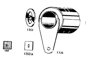 FMR #1351 Suspension alignment disc (set of 4)