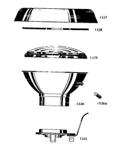 Load image into Gallery viewer, FMR #1529 Headlight Lens - Hella Original Part