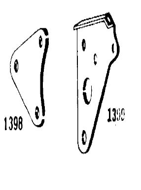 Mounting Plate Engine FMR #1398 & 1399