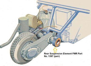FMR 1397 rear suspension element